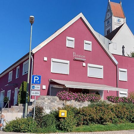 Pension Am Kirchberg Wehringen Esterno foto